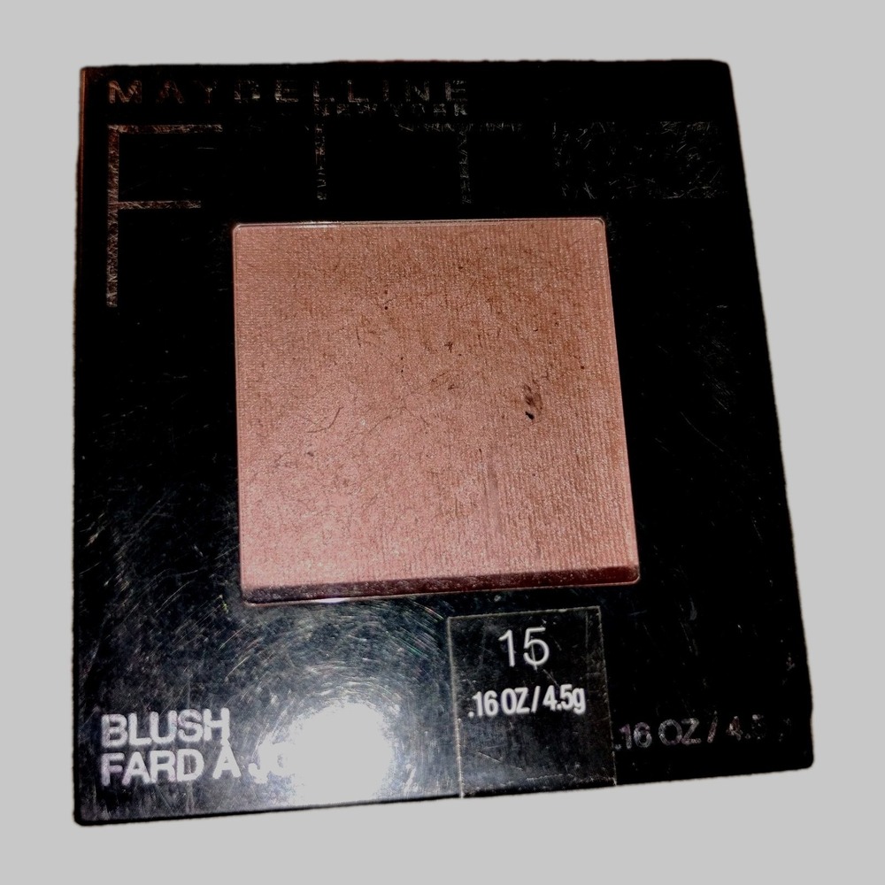 Maybelline Fit Me Blush 15 Lightweight Smooth Blendable Makeup Color Nude